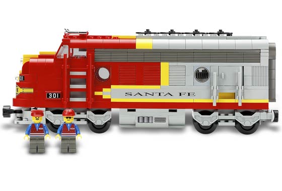 10020 Santa Fe Super Chief Not Limited Edition – Bricks & Minifigs 