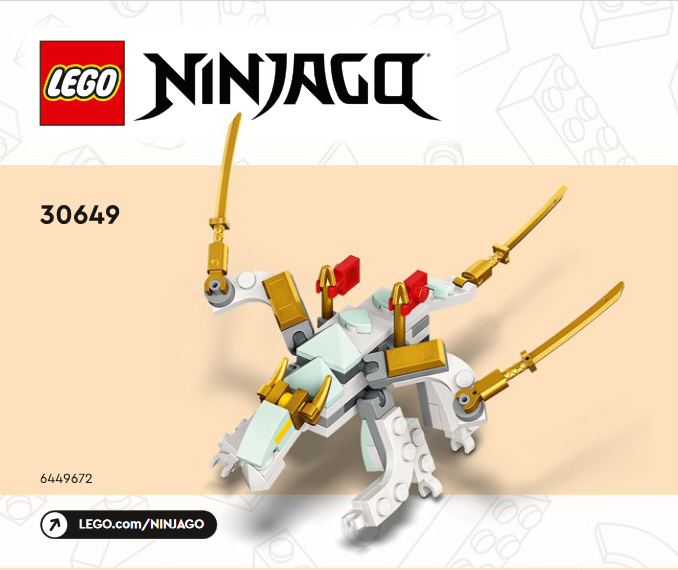 30649 LEGO Ice Dragon Creature Polybag – Bricks & Minifigs
