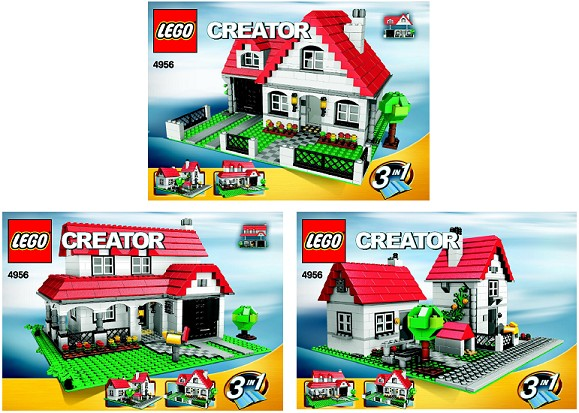 house リスト ③ 4956 LEGO House 3 in 1 – Bricks & Minifigs Metairie
