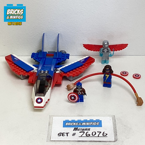 76076 Captain America Jet Pursuit (U)