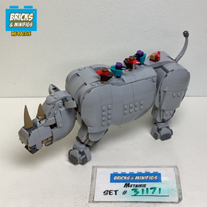 31171 Majestic Rhino (U1) – Bricks & Minifigs Metairie