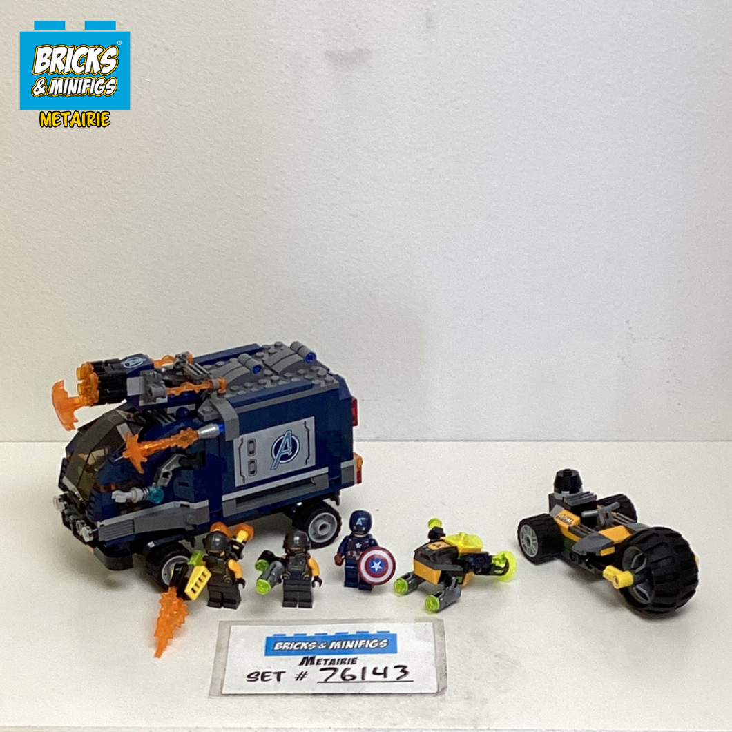 76143 Avengers Truck Take-down (U)