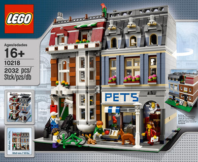 10218 LEGO Pet Shop PRE-OWNED CERTIFIED