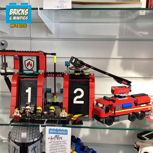 60414 Fire Station with Fire Truck (U)