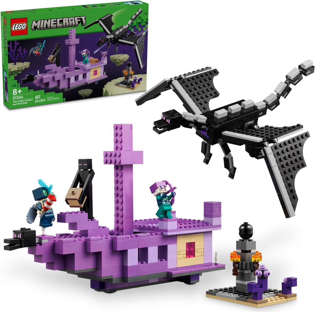 21264 The Ender Dragon and End Ship