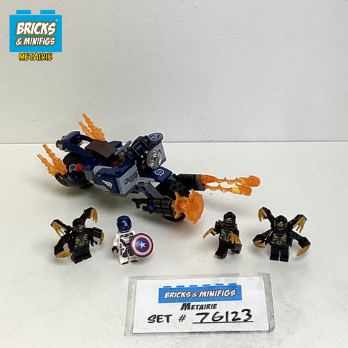 76123 Captain America: Outriders Attack (U)
