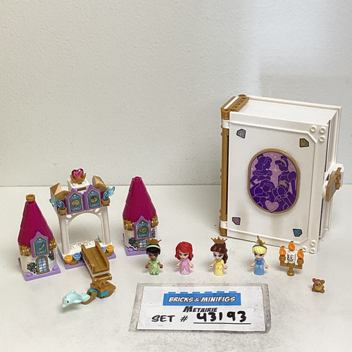43193 Ariel, Belle, Cinderella and Tiana's Storybook Adventures (U)
