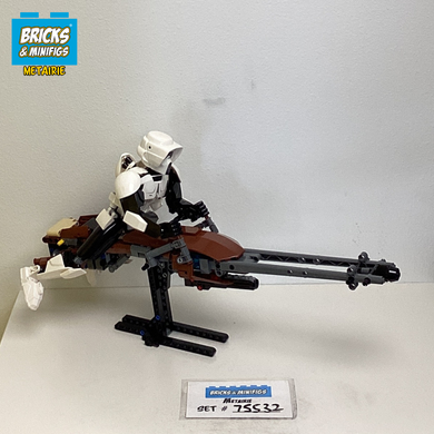 75532 Scout Trooper & Speeder Bike (U1)