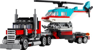 31146 LEGO Flatbed Truck with Helicopter
