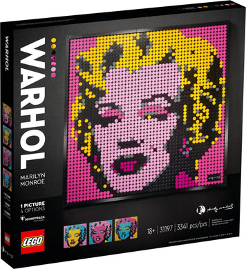 31197 Andy Warhol's Marilyn Monroe OPEN BOX NEW