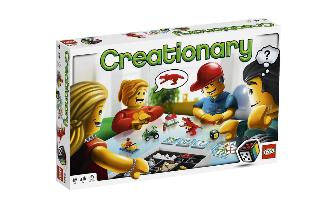 3844 LEGO Creationary Game PRE-OWNED CERTIFIED