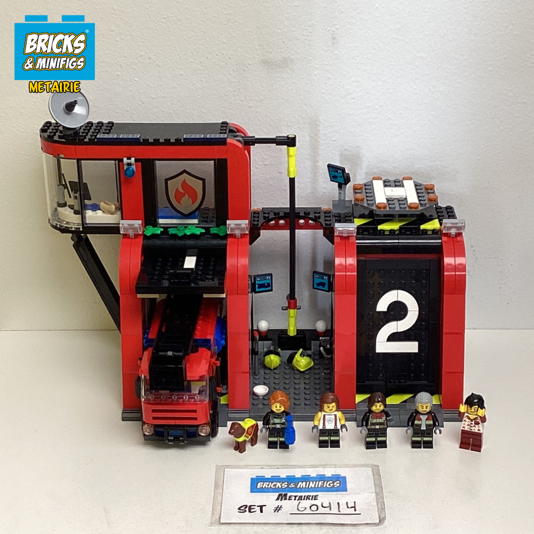 60414 Fire Station with Fire Truck (U1)