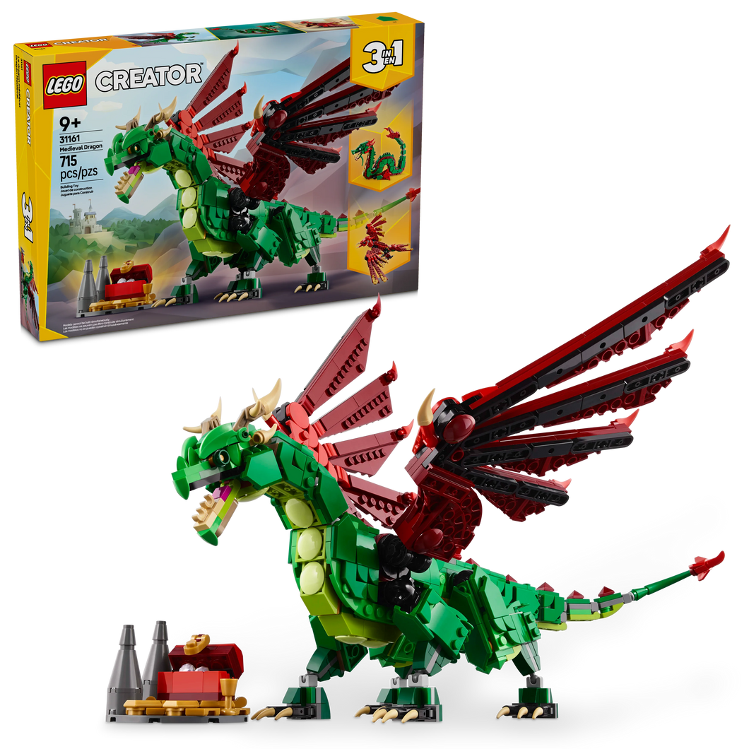 31161 Medieval Dragon