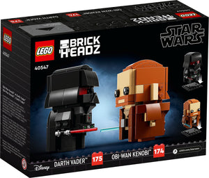 40547 LEGO Obi-Wan Kenobi & Darth Vader BrickHeadz
