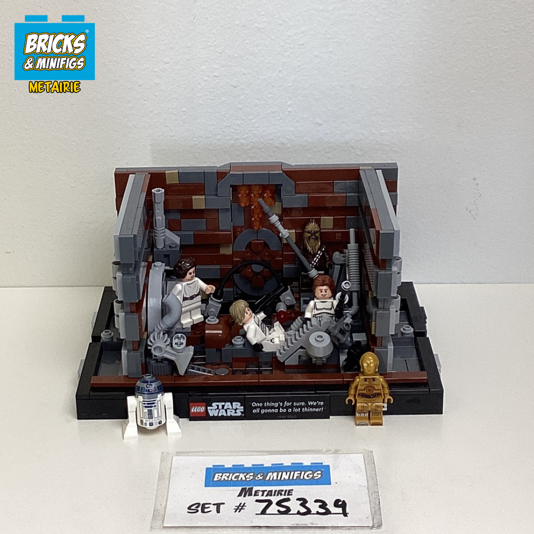 75339 Death Star Trash Compactor Diorama (U)