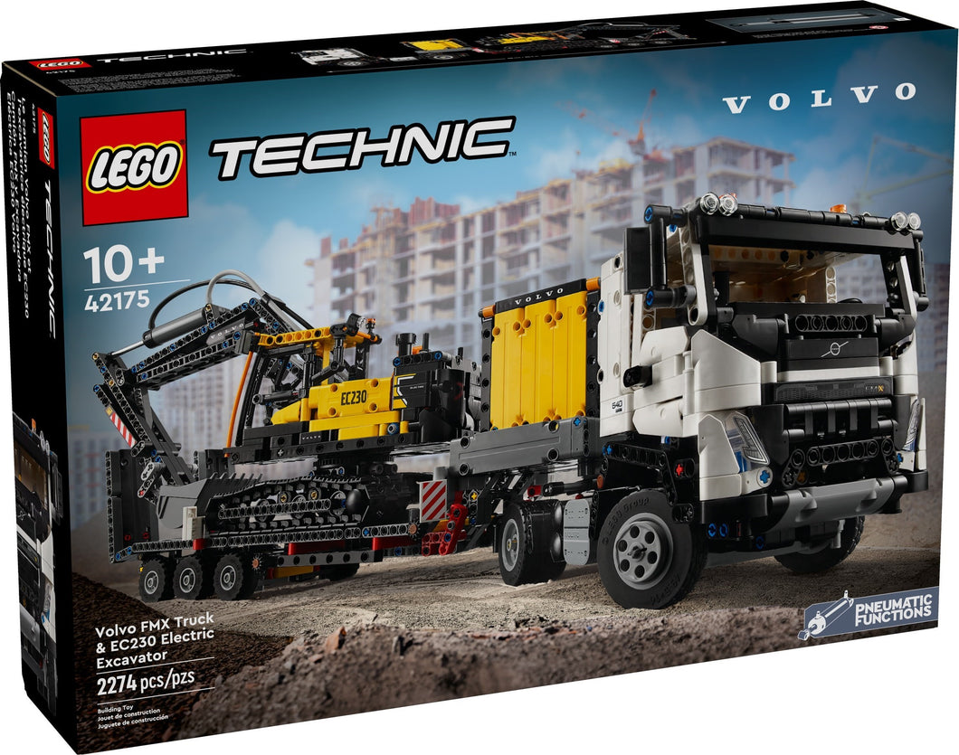 42175 Volvo FMX Truck & EC230 Electric Excavator