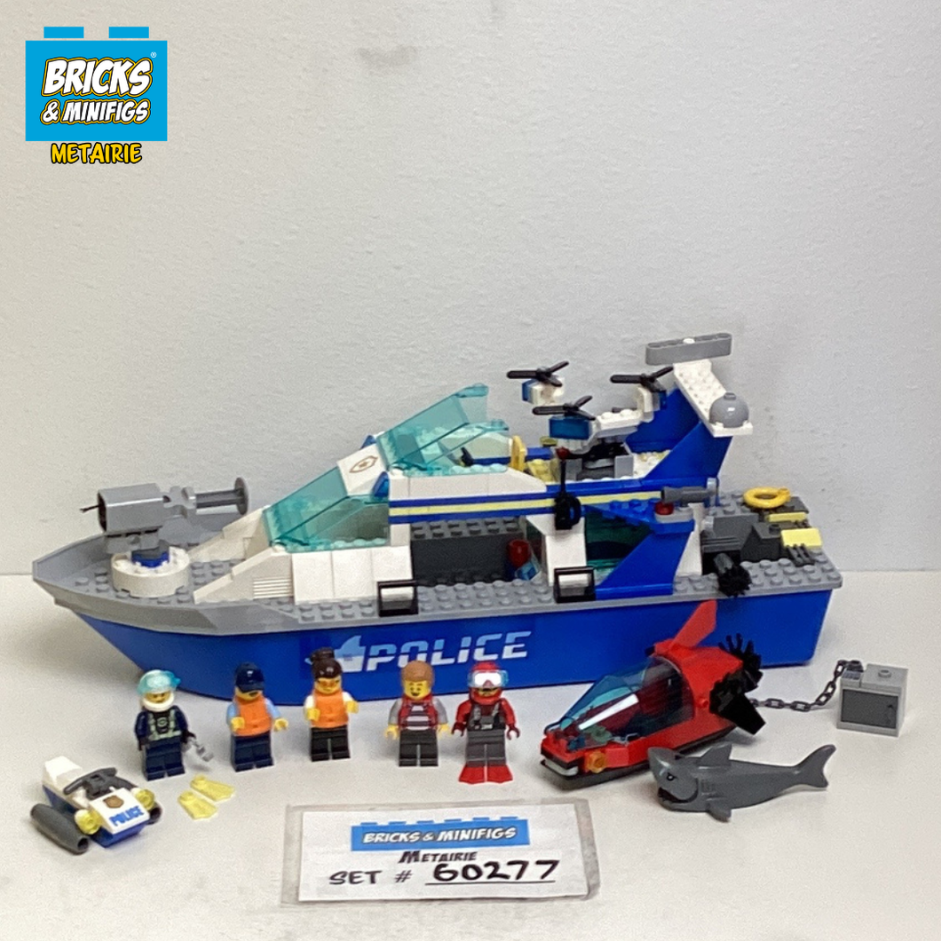 60277 Police Patrol Boat (U)