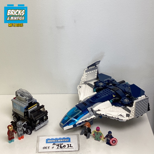 76032 The Avengers Quinjet City Chase (U)