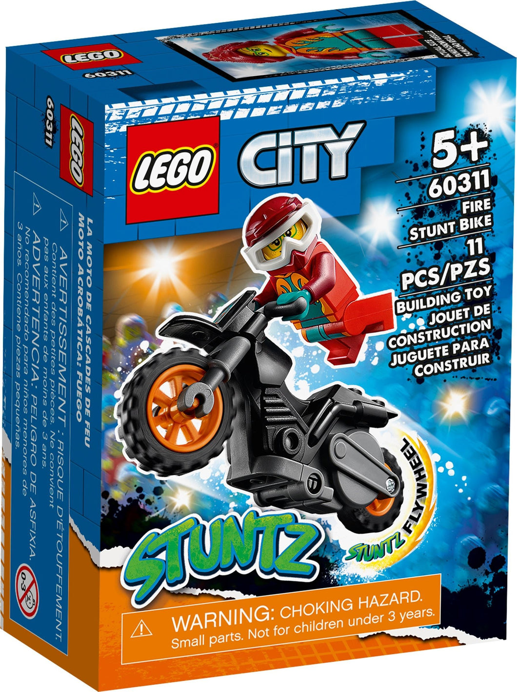 60311 LEGO Stuntz Fire Stunt Bike