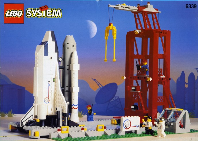 6339 LEGO System Shuttle Launch Pad CERTIFIED PRE-OWNED