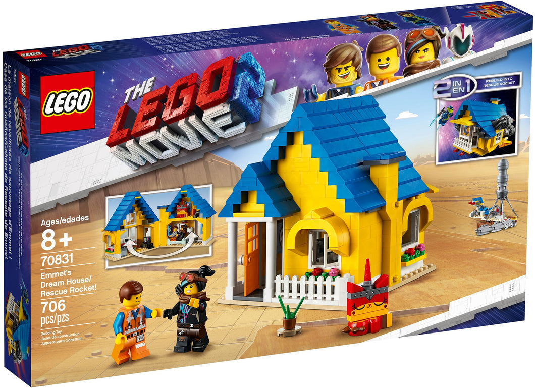 70831 Emmet's House/ Rescue Rocket!  PRE-OWNED CERTIFIED