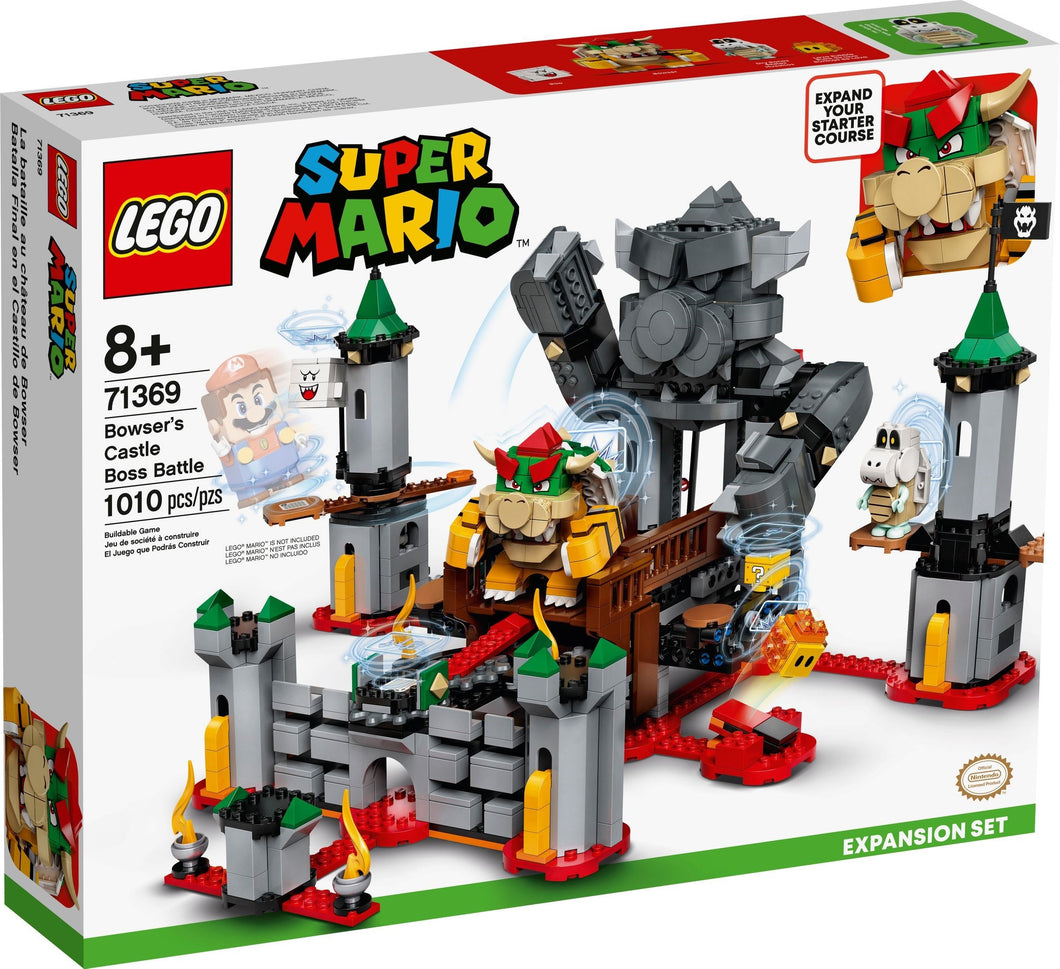 71369 LEGO Bowser's Castle Boss Battle OPEN BOX NEW