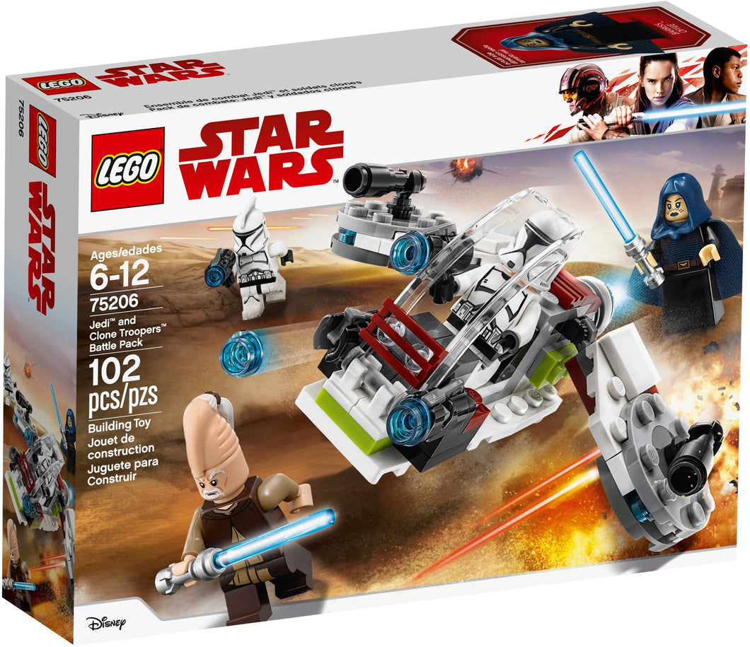 LEGO 75206 Jedi and Clone Troopers Battle Pack