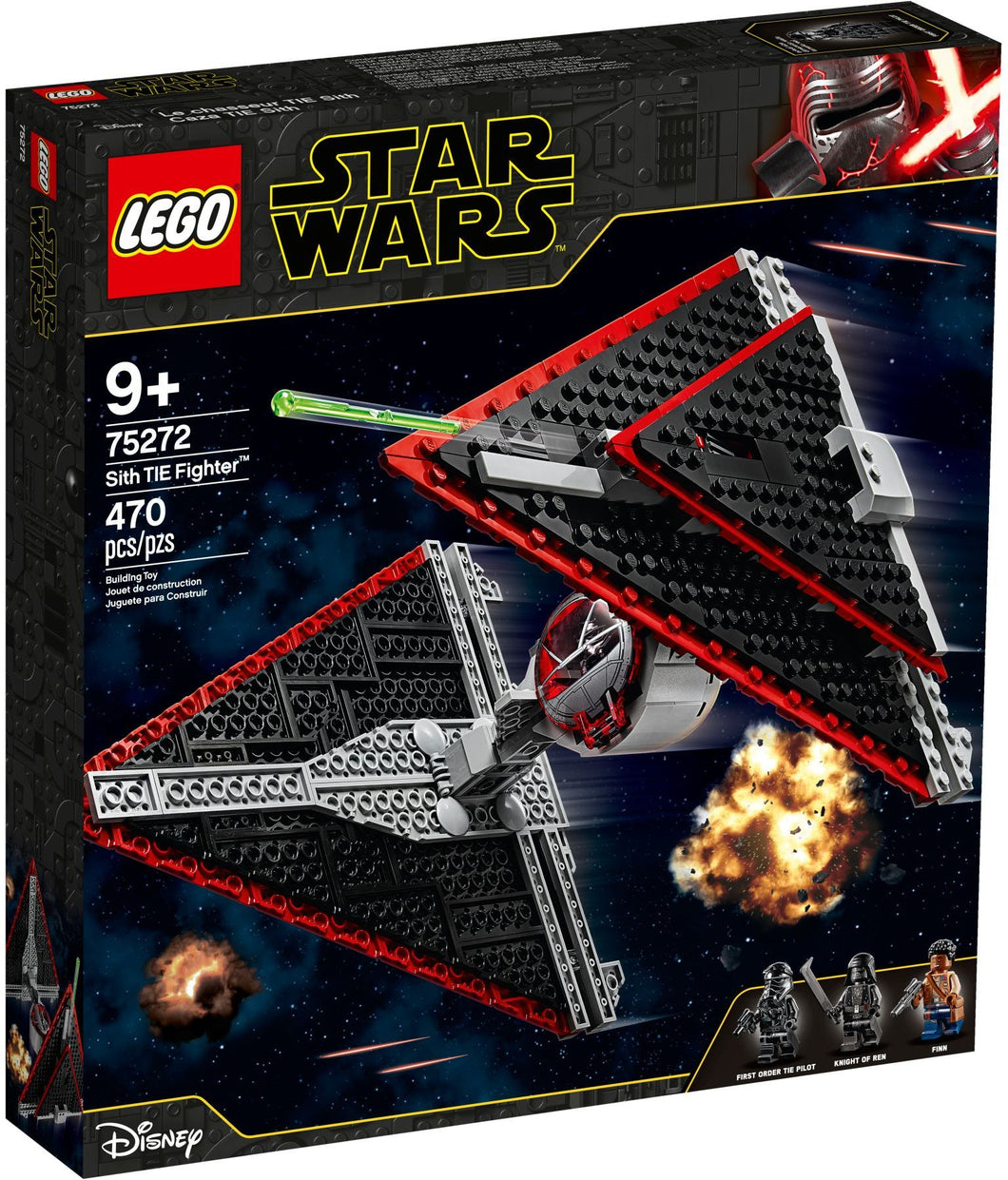 75272 LEGO Sith TIE Fighter CERTIFIED USED