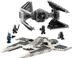 75348 LEGO Mandalorian Fang Fighter vs. TIE Interceptor