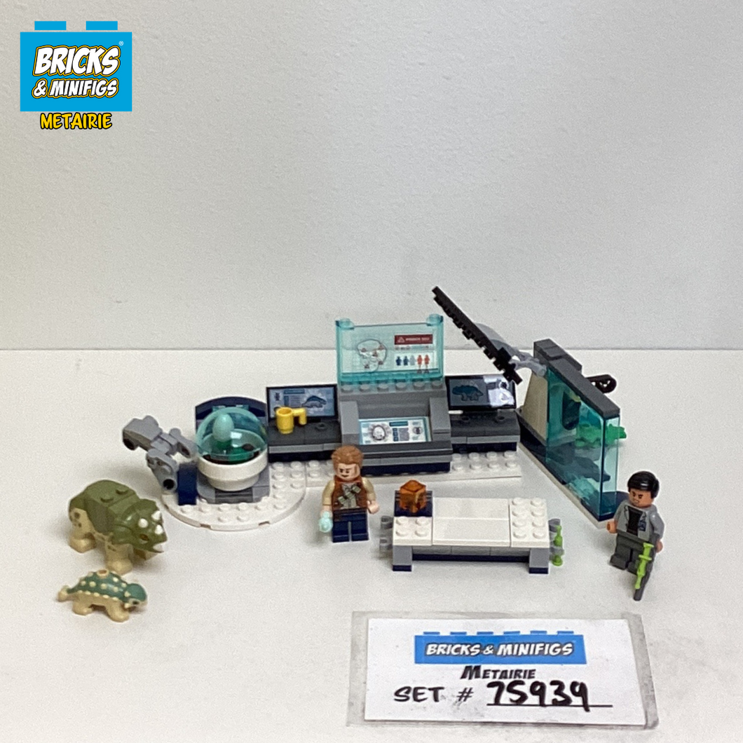 75939 Dr. Wu's Lab: Baby Dinosaurs Breakout