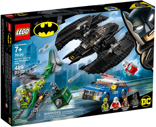 76120 Batwing and The Riddler Heist PRE-OWNED CERTIFIED