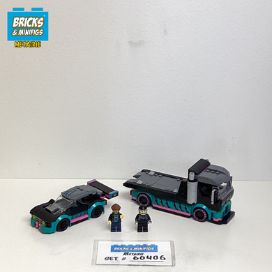 60406 Race Car and Car Carrier Truck (U)