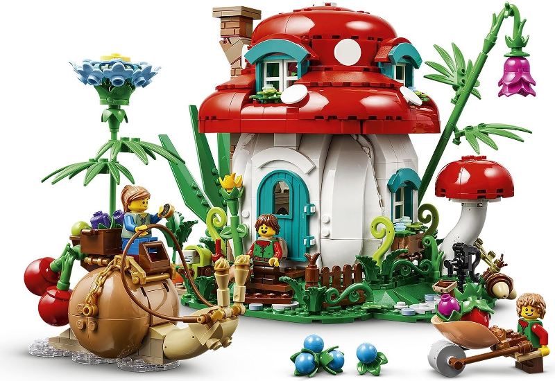 910037 LEGO (BL) Mushroom House