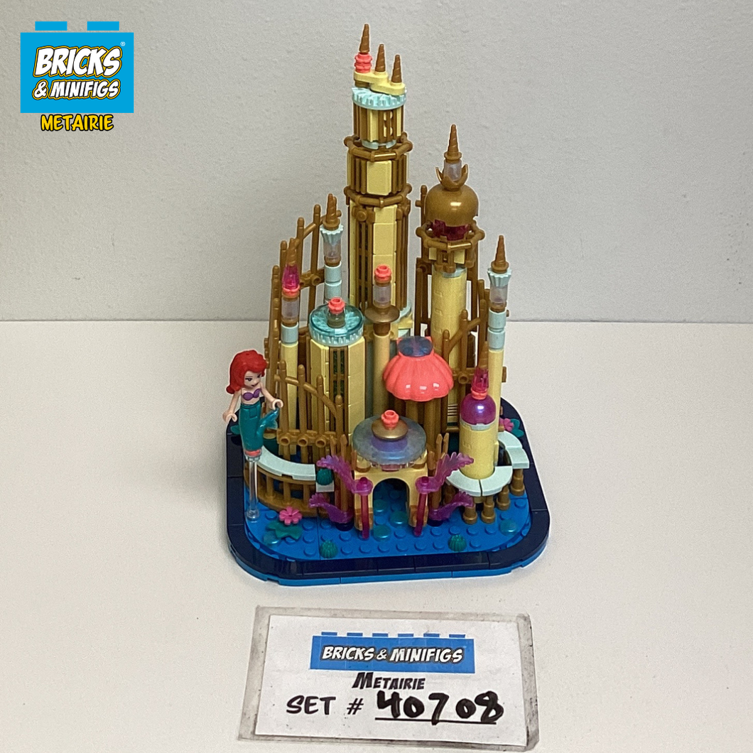 40708 Mini Disney Ariel's Castle (U) – Bricks & Minifigs Metairie