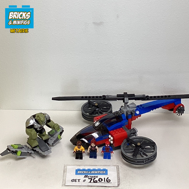 76016 Spider-Helicopter Rescue (U)