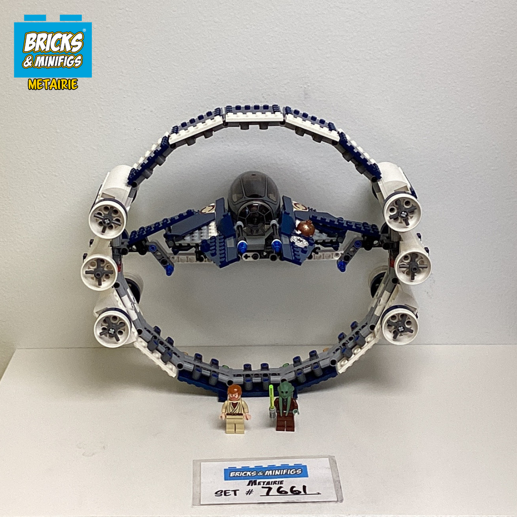 7661 Jedi Starfighter with Hyperdrive Booster Ring (U)