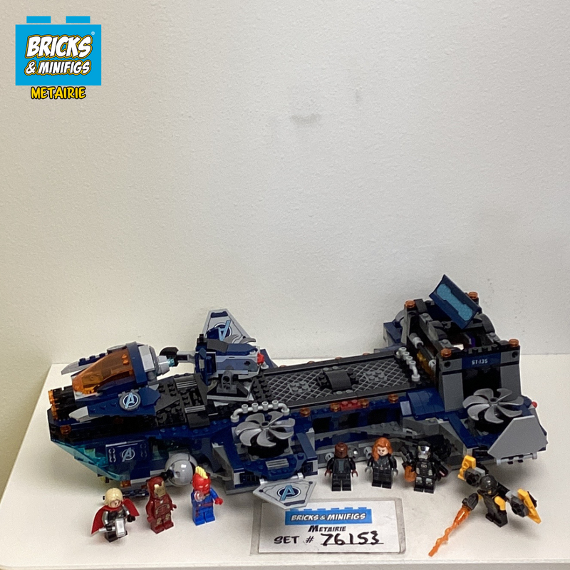 ゼンU ZenU 15P 76153 Avengers Helicarrier (U) – Bricks & Minifigs Metairie