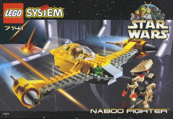7141 Naboo Fighter PRE-OWNED CERTIFIED