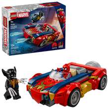 76336 Spider-Man Car vs. Venomized Wolverine