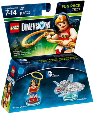 71209 Fun Pack - DC Comics (Wonder Woman and Invisible Jet)