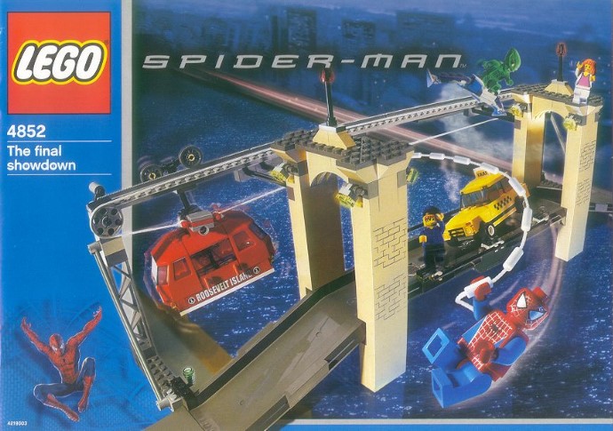 4852 LEGO The final showdown OPEN BOX NEW
