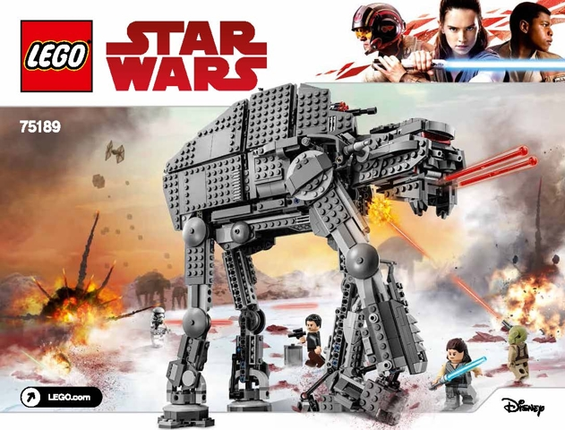 75189 First Order Heavy Assault Walker PRE-OWNED CERTIFIED