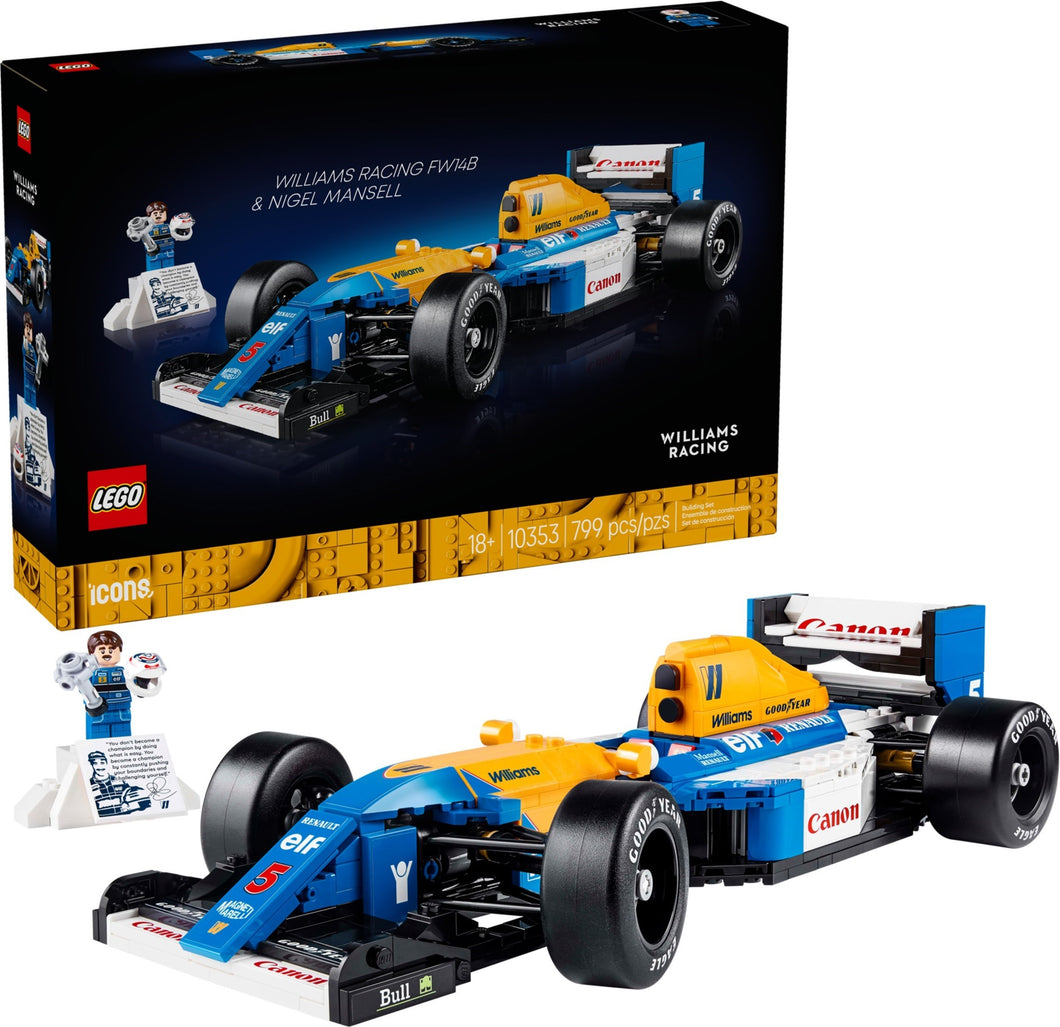 10353 Williams Racing FW14B & Nigel Mansell