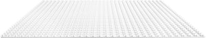 11010 LEGO White Baseplate