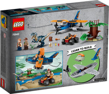 75942 LEGO Velociraptor: Biplane Rescue Mission