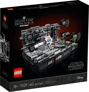 75329 Death Star Trench Run Diorama PRE-OWNED CERTIFIED