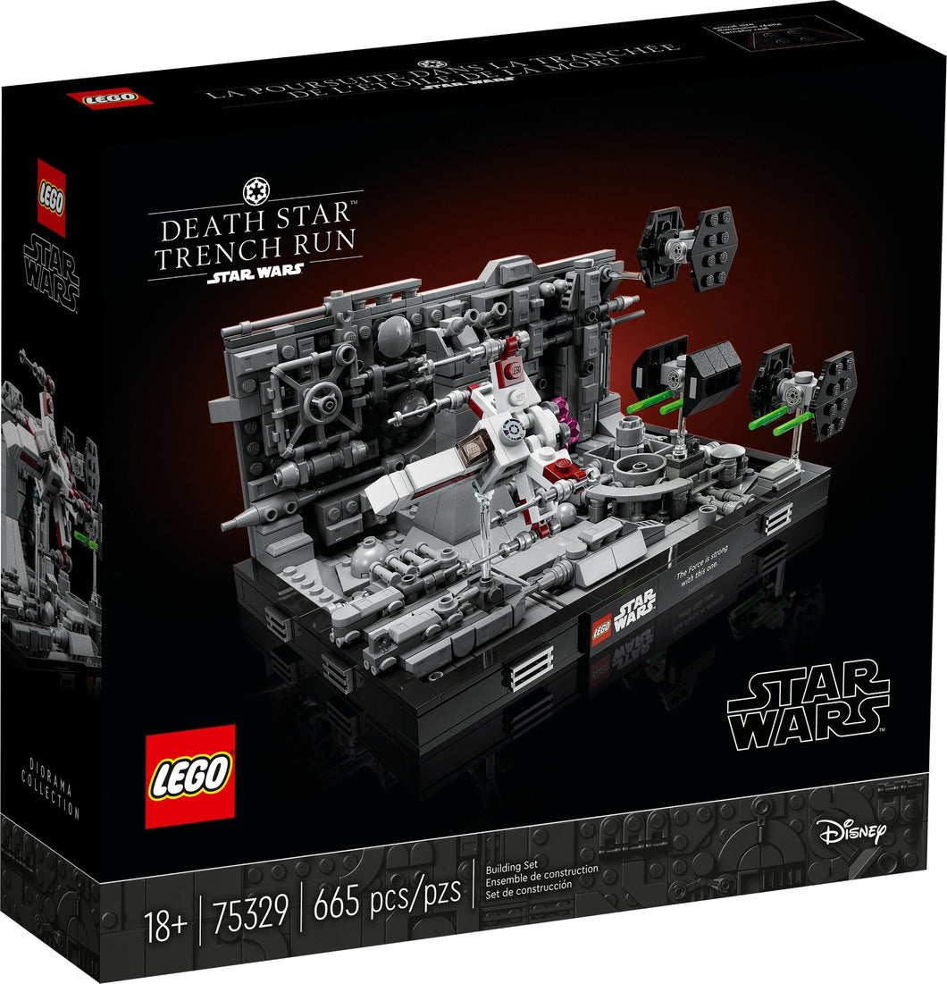75329 Death Star Trench Run Diorama PRE-OWNED CERTIFIED