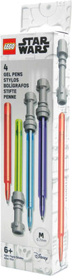 52875 4pk Star Wars Lightsaber Gel Pens