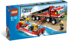 7213 Off-Road Fire Truck & Fireboat OPEN BOX NEW