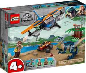 75942 LEGO Velociraptor: Biplane Rescue Mission
